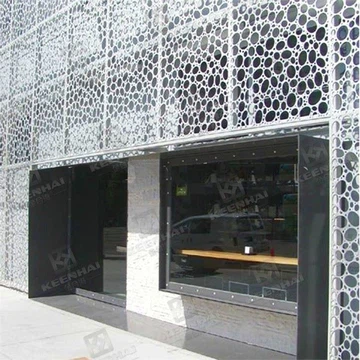 مستقبل ألواح الألمنيوم المثقبة في تصميم المباني الخضراء