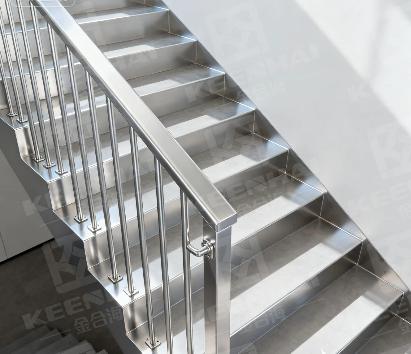 Lightweight Aluminum Alloy Stair Rail Lightweight Aluminum Alloy Stair Rail