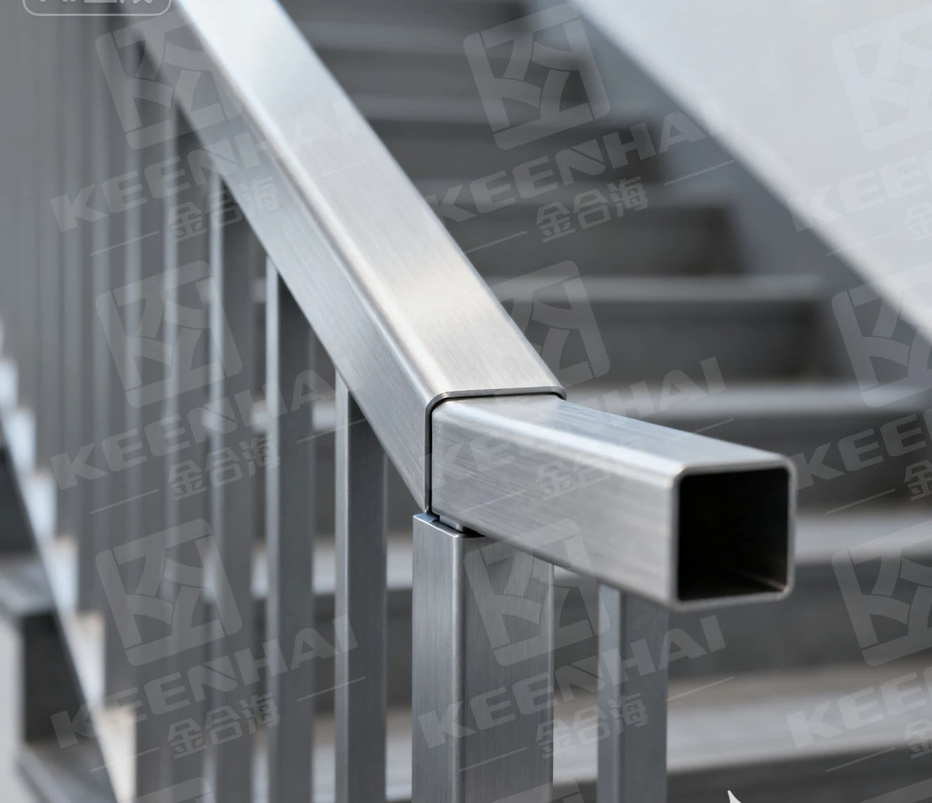 Residential Aluminum Stair Handrail Residential Aluminum Stair Handrail