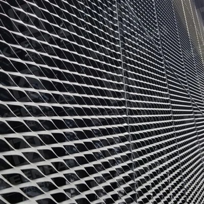 شبكة ألومنيوم معدنية ذات لوحة واحدة للجدار الخارجي